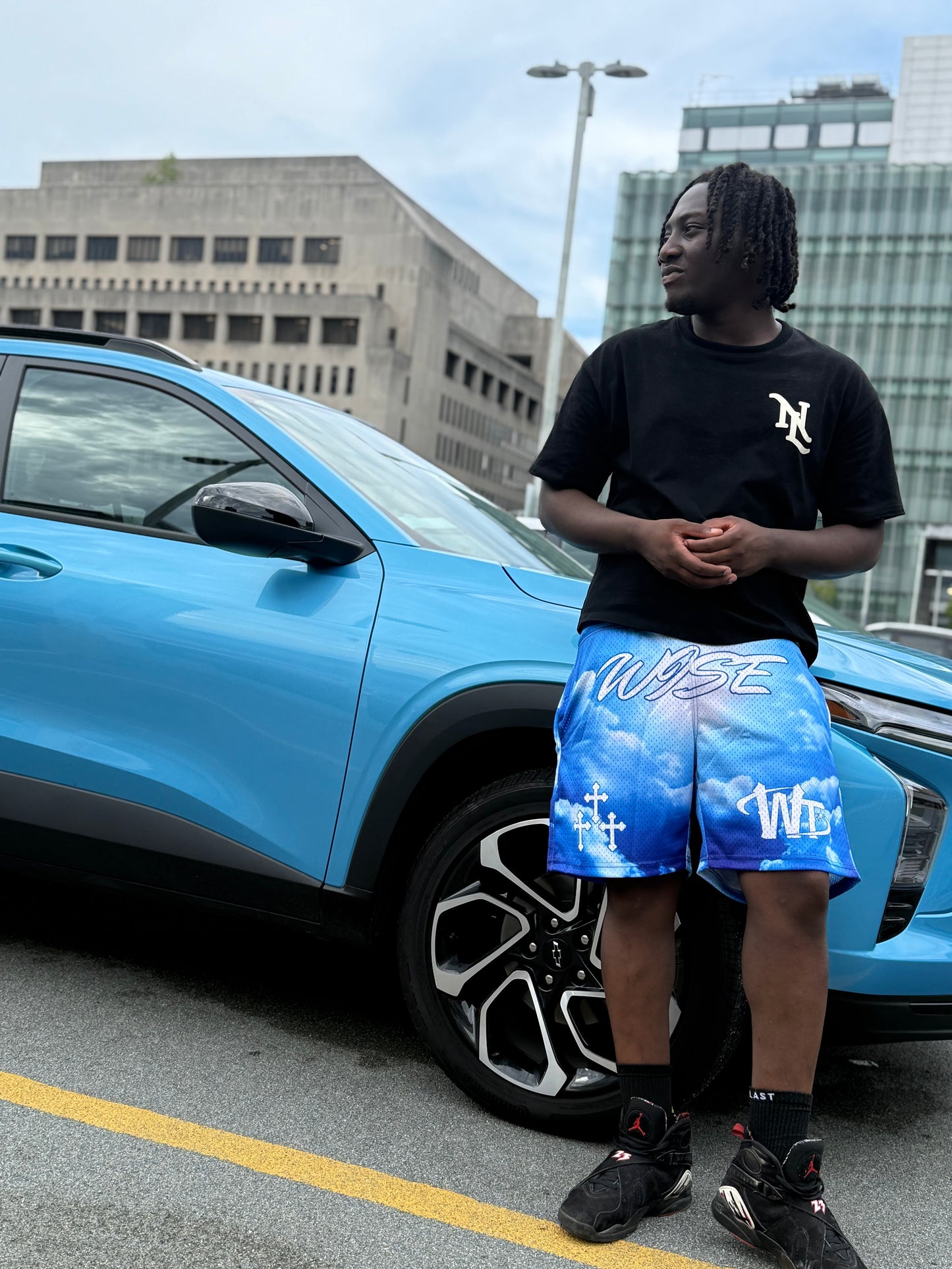 Cloudy “Wise” Micro Mesh Shorts