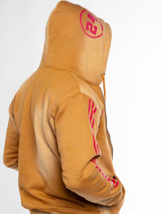 Honey Drip "Wise Thoughts” Premium Zip Hoodie