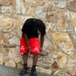 Mango Glow “Wise Thoughts” Mesh Shorts