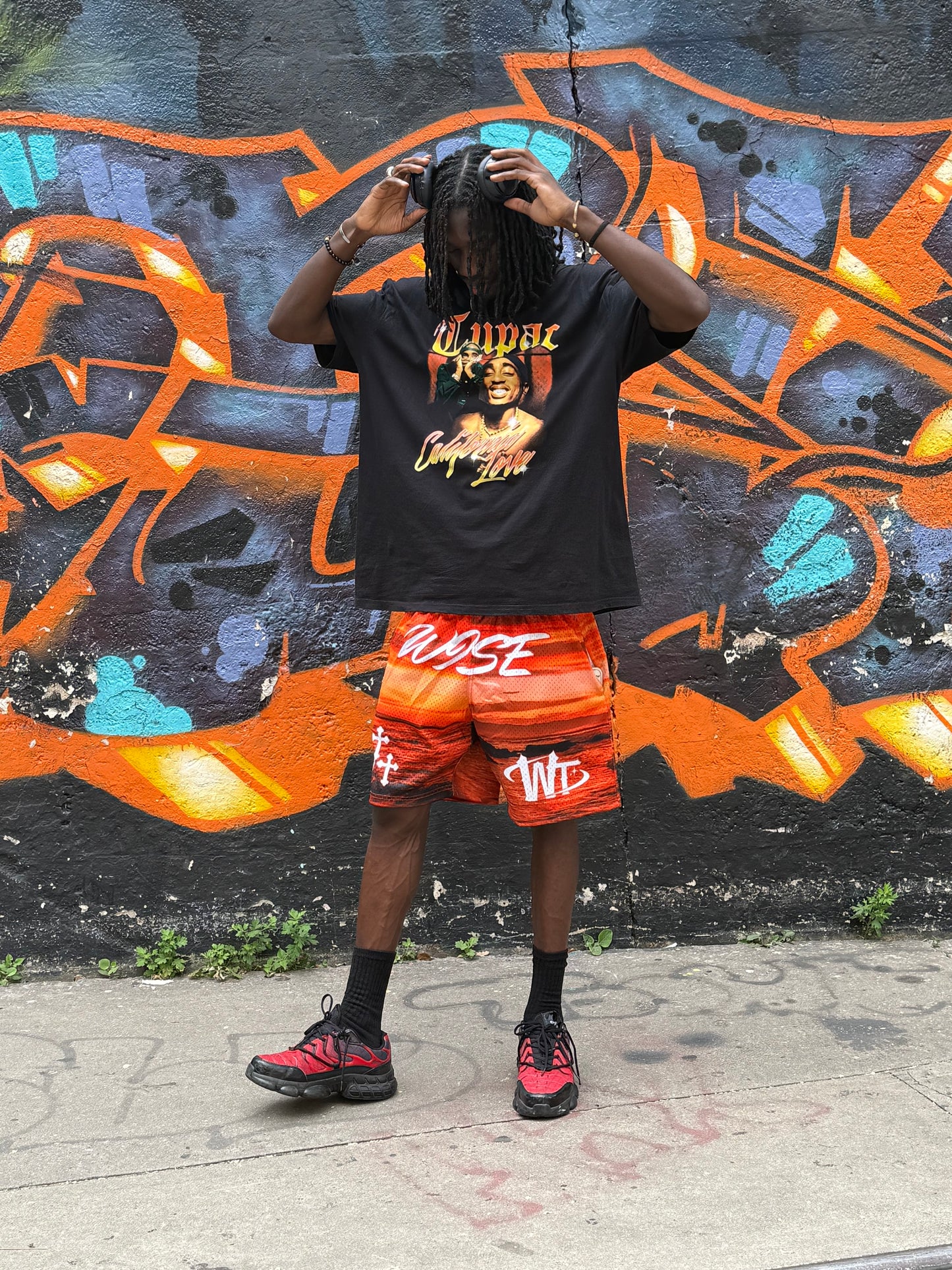 Sunset “Wise” Micro Mesh Shorts