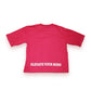 Bubble Gum “Wise Thoughts” Oversized Crop Tee