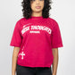 Bubble Gum “Wise Thoughts” Oversized Crop Tee