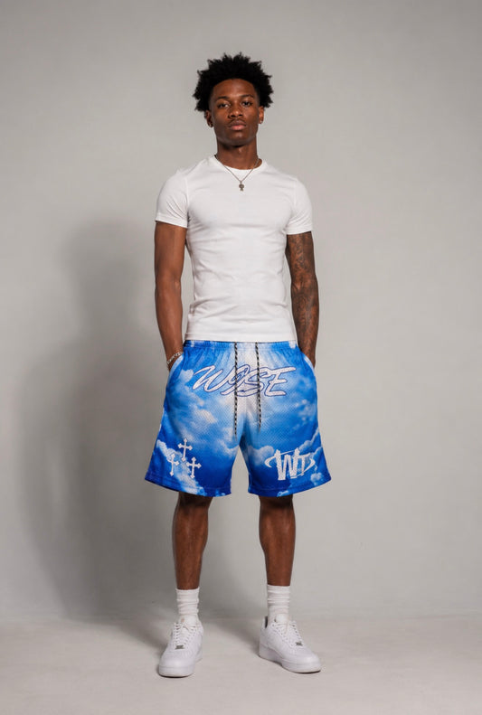 Cloudy “Wise” Micro Mesh Shorts