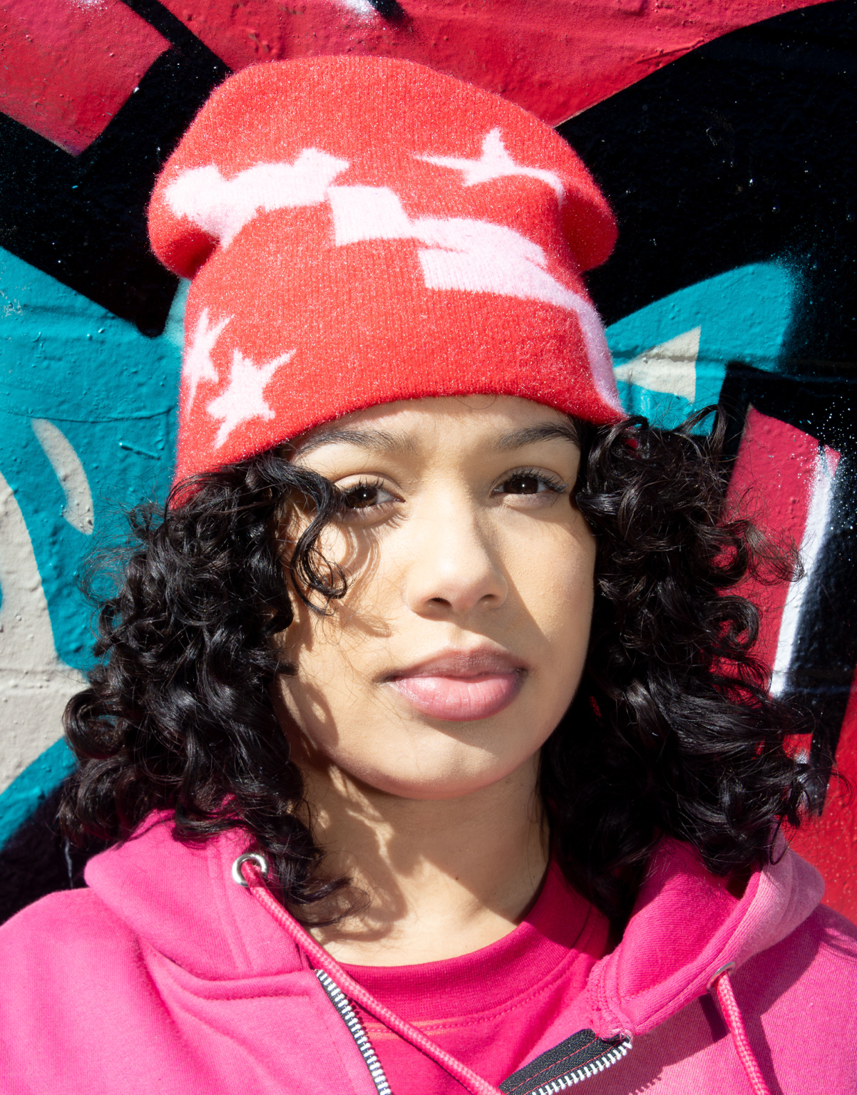 Raspberry Pink Wise Beanie
