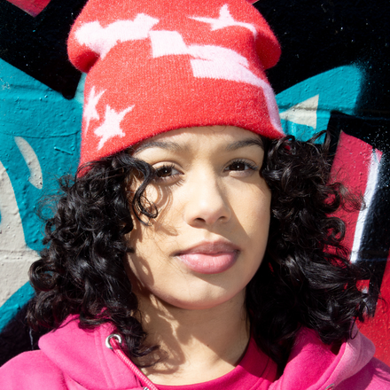 Raspberry Pink Wise Beanie