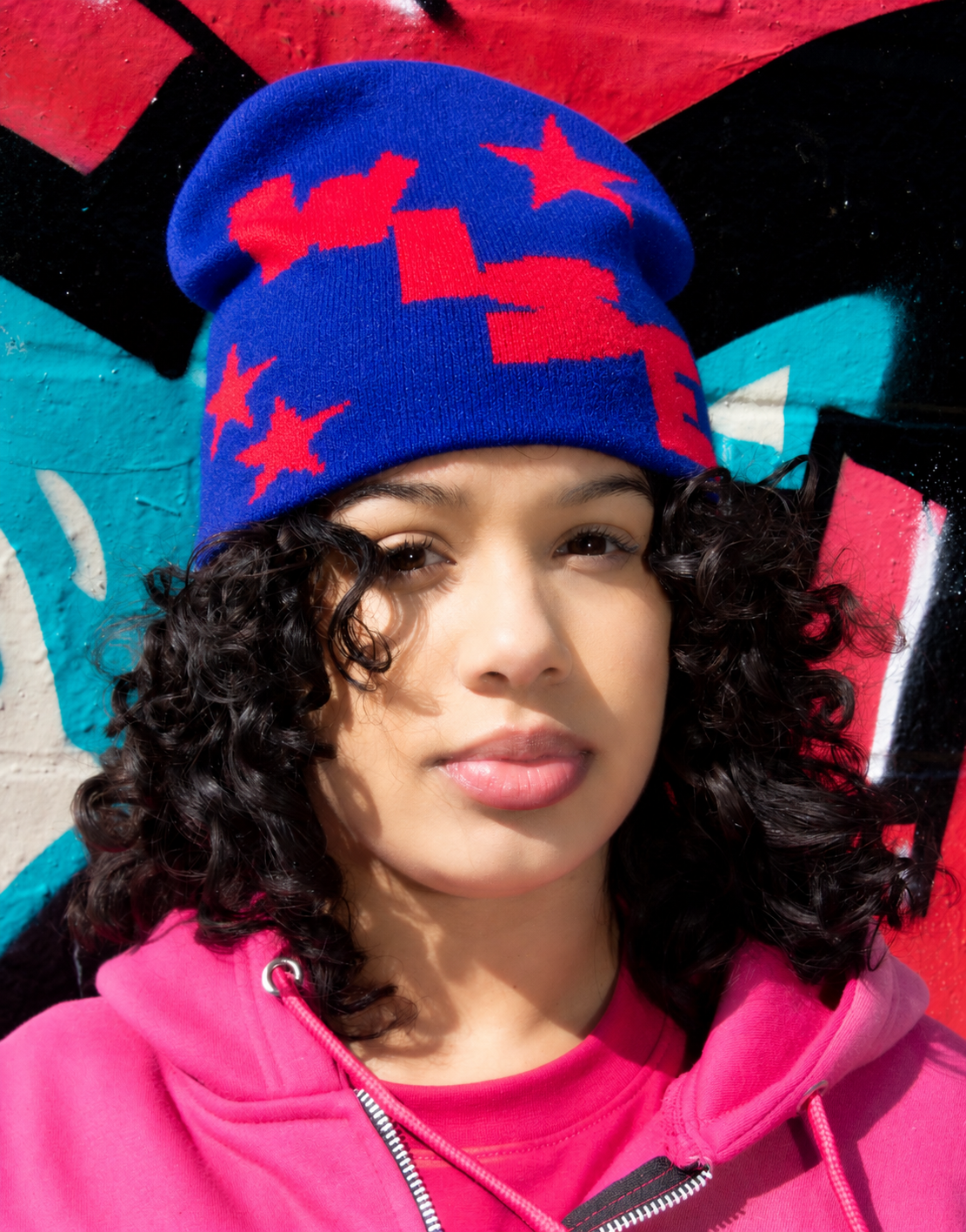 Blue Wise Beanie