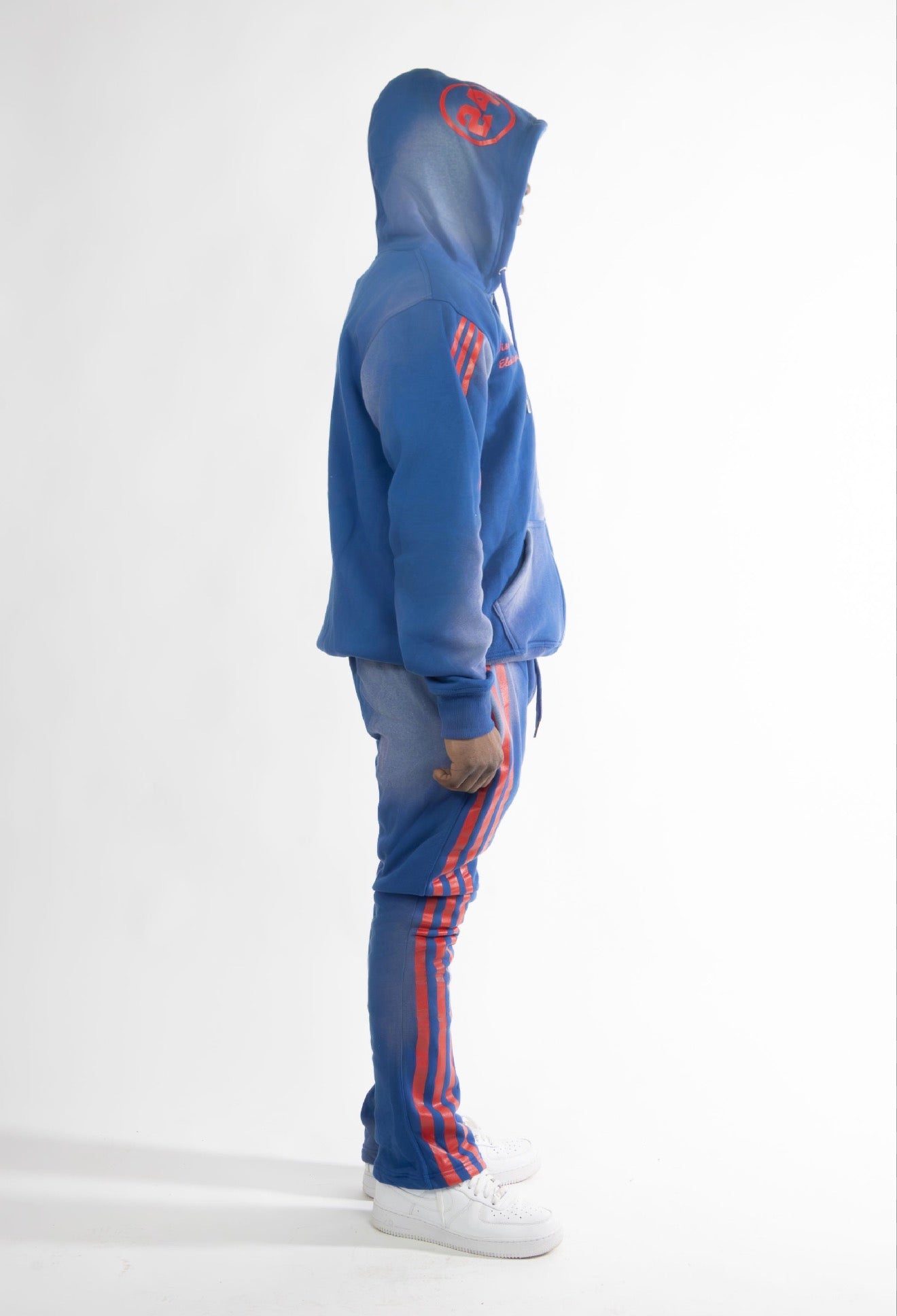 Wise Thoughts Premium Hoodie - Royal Drip - side