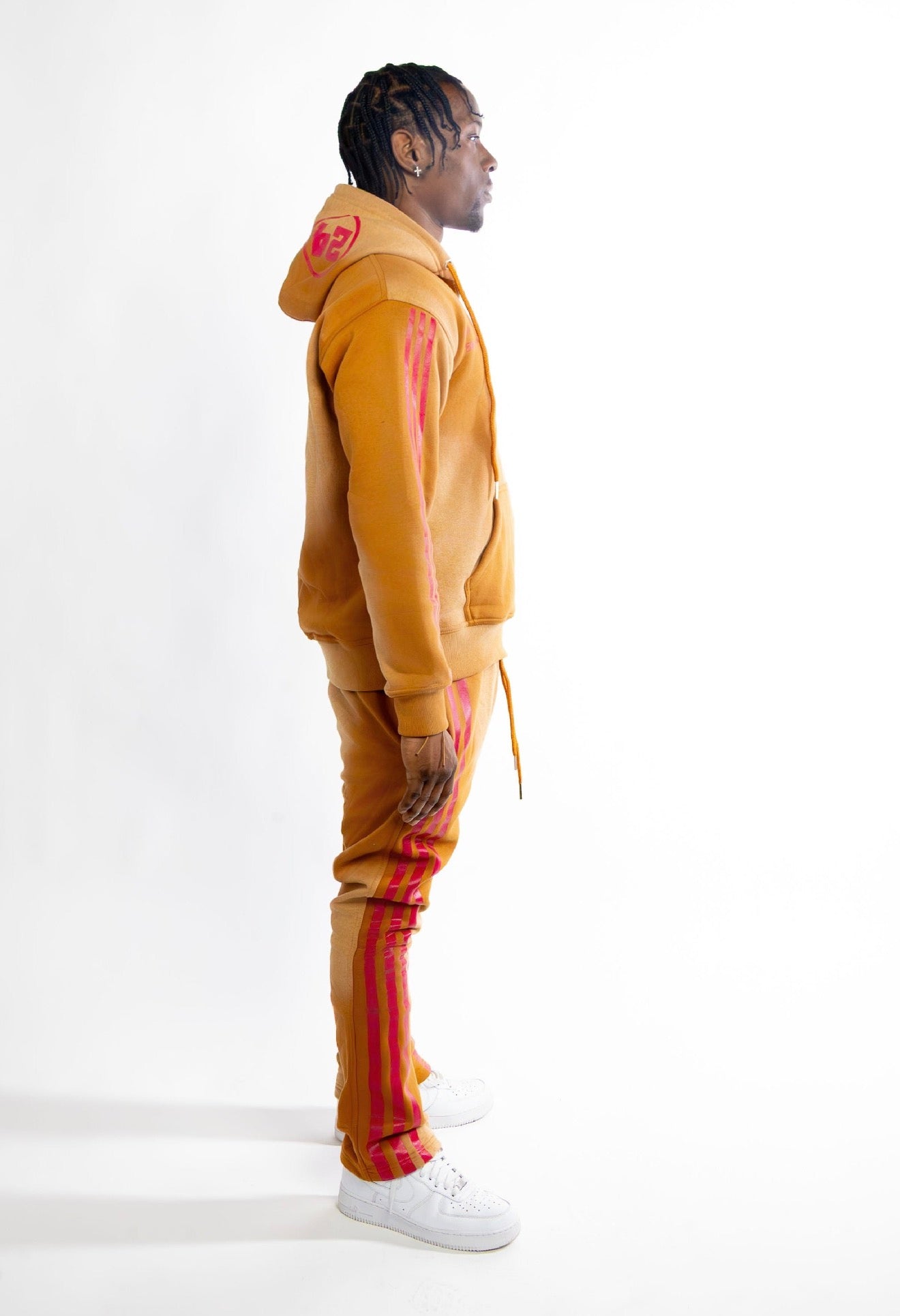 Wise Thoughts Premium Hoodie - Honey Drip - side