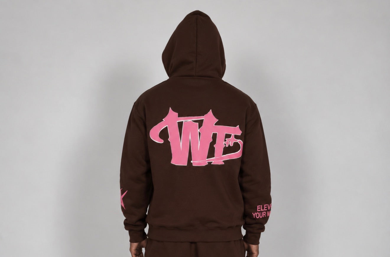 Beef and Broccoli Wordmark Hoodie back
