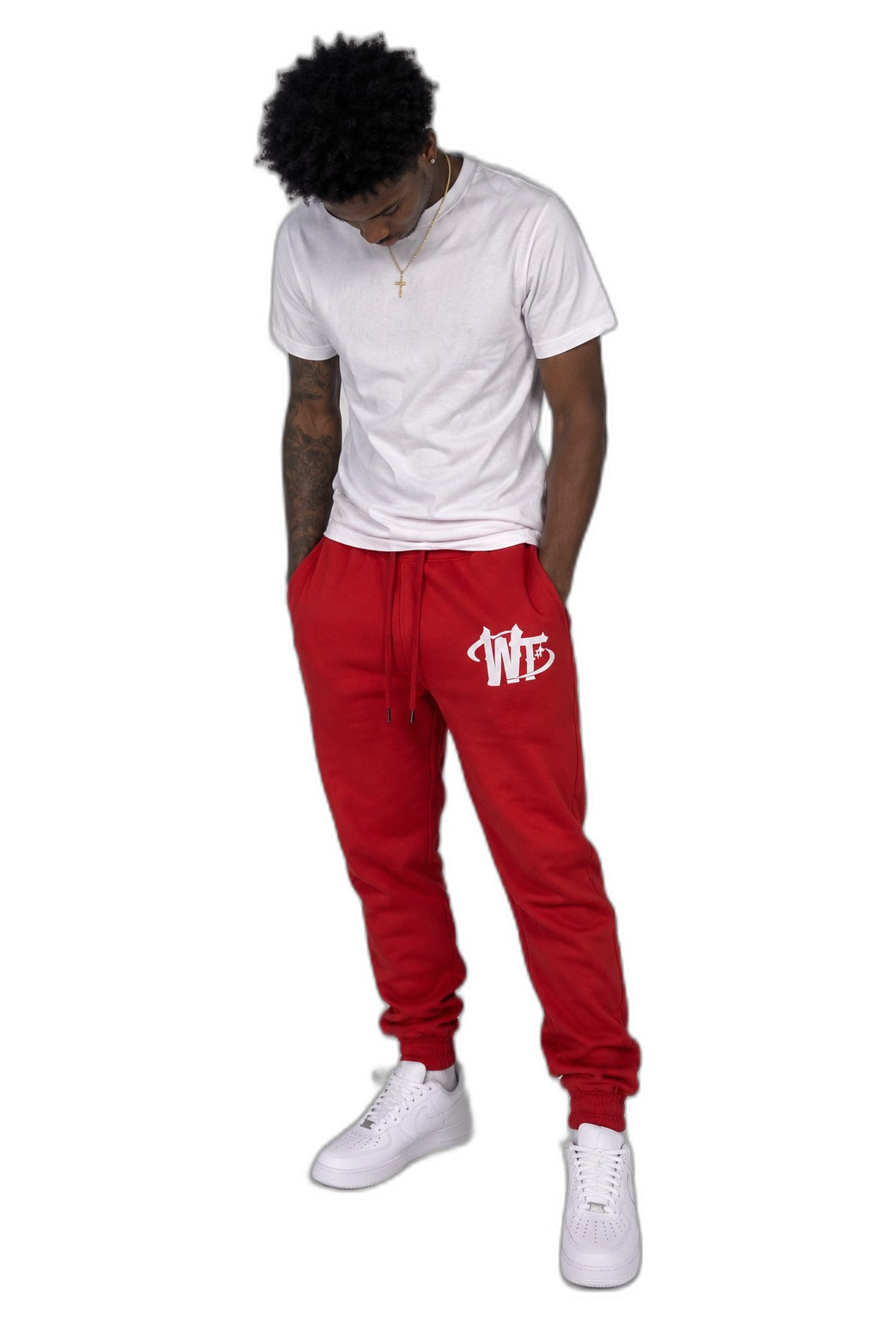 Wise Thoughts WT Joggers - Red